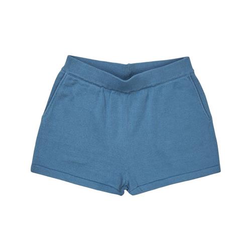 FUB Strikkede Shorts Washed Indigo 110 cm  Blå  110 cm  Drenge, Piger