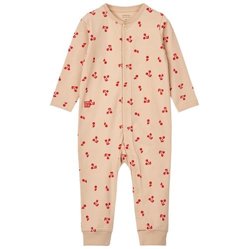 Liewood Birk Heldragt Cherries/Apple Blossom 74 cm  Lyserød  74 cm  Drenge, Piger