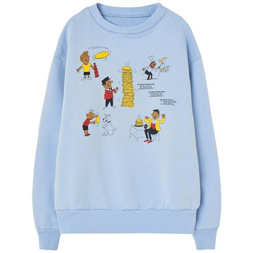 The Animals Observatory Bear Kid Sweatshirt Soft Blue 2 Y  Blå  2 år  Drenge, Piger