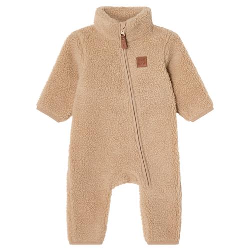 Kuling Austin Pile Fleece-overtræksdragt Sand  68 cm  Beige  68 cm  Drenge, Piger