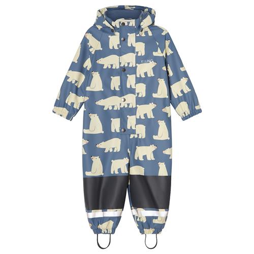 Kuling Douglas Foret Regndragt Polar Bear  74/80 cm Rain Blå  74/80 cm  Drenge, Piger