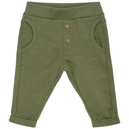 Minymo GOTS Baby Sweatpants Oliven 74 cm  Grøn  74 cm  Drenge