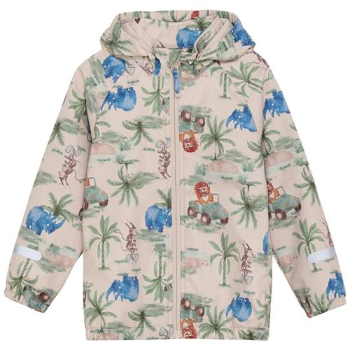 Celavi Mønstret Softshell Jakke Dress Blues 104cm Softshell Creme  104 cm  Drenge, Piger