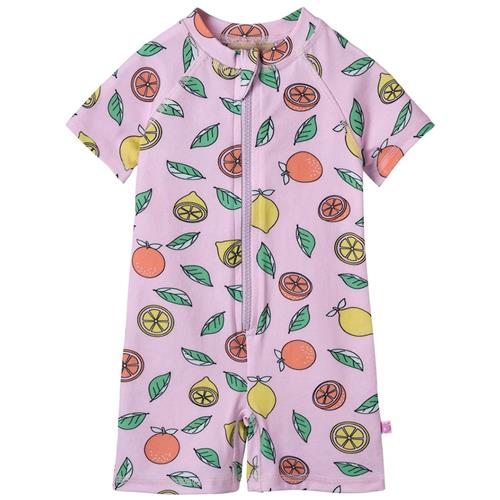 Småfolk Lemons And Oranges UV-dragt Pink Lavender 80 cm  Lyserød  80 cm  Piger