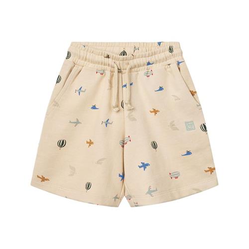 Liewood GOTS Gram Sweatshorts Aviator Ecru 86 cm  Creme  86 cm  Drenge, Piger