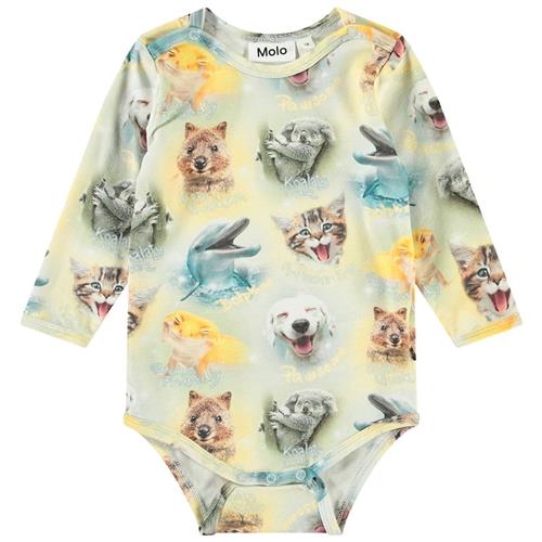 Molo Foss  Smilng Cubs 86 cm  Beige  86 cm  Drenge, Piger