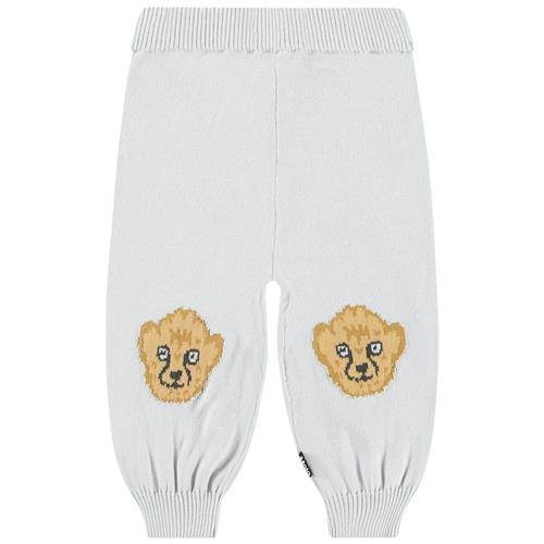 Molo Sol Soft Pants Skywriting 74 cm  Blå  74 cm  Drenge, Piger