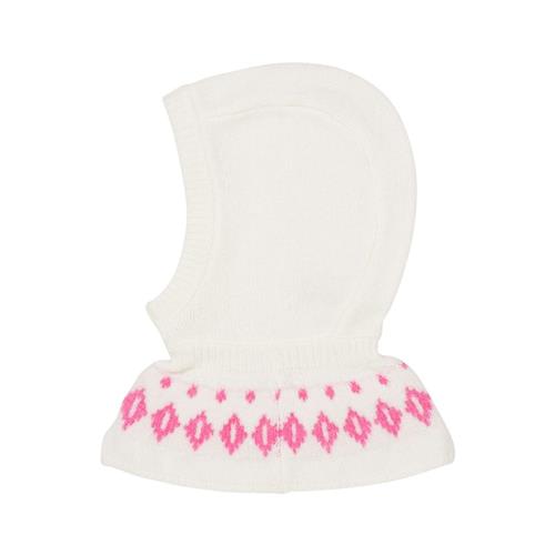 Copenhagen Colors Balaclava in Cream and Bubblegum 44/46 cm  Creme  44/46 cm  Drenge, Piger