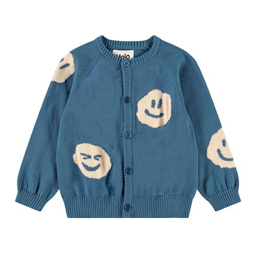 Molo Brody Cardigan Lagoa 74 cm  Blå  74 cm  Drenge, Piger