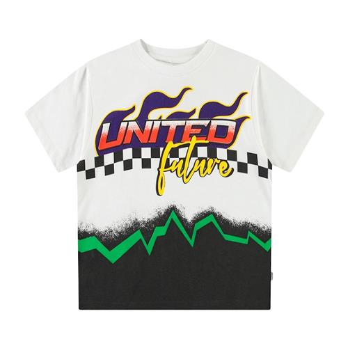 Molo Rodney Short-Sleeved T-Shirt United Future 110 cm  Hvid  110 cm  Drenge