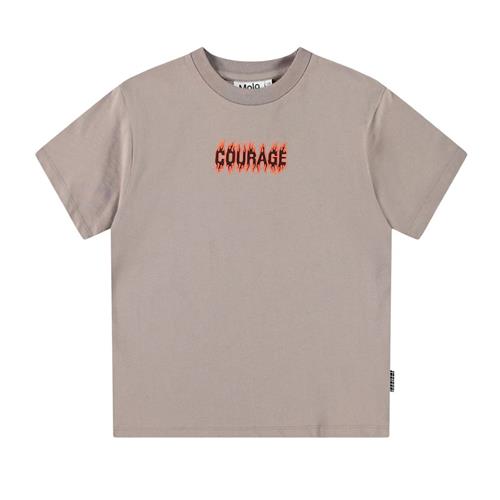 Molo Rodney Short-Sleeved T-Shirt Cinder Rock 164 cm  Grå  164 cm  Drenge
