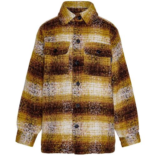 Molo Hayes Ternet Skjortejakke Brilliance Mist 140 cm  Brun  140 cm  Drenge, Piger