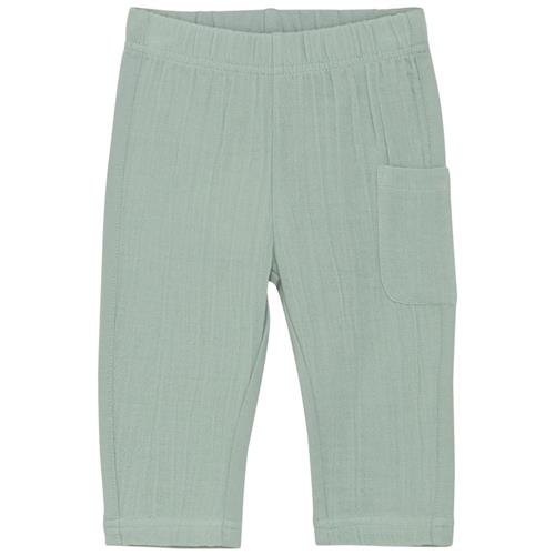 EnFant GOTS Muslin-bukser Jadeite 56 cm  Grøn  56 cm  Drenge