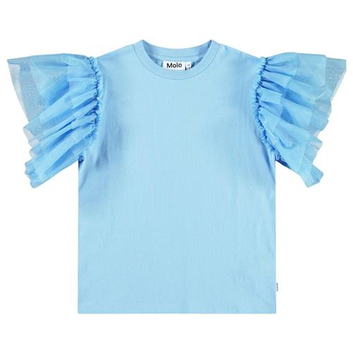 Molo Robyn Short Sleeve T-Shirt Day Sky 128 cm  Blå  128 cm  Piger