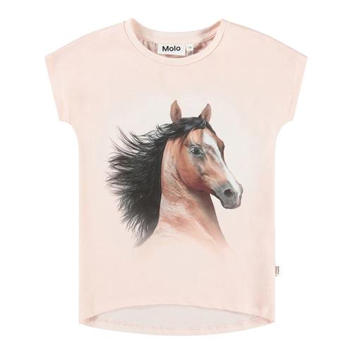 Molo Ragnhilde T-Shirt Pony Amour 98 cm  Lyserød  98 cm  Piger