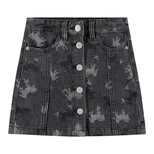 Molo Bera Denim Skirt Giddy-up 146/152 cm  Grå  146/152 cm  Piger