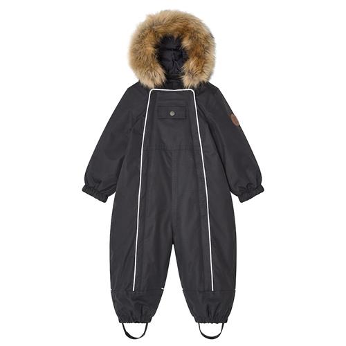Kuling Val D'Isere Vinter-overtræksdragt Always Black 86 cm  Sort  86 cm  Drenge, Piger