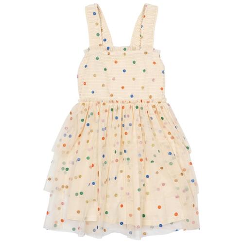 The New Naria Kjole White Swan White Swan 9-10 Y  Creme  9-10 år  Piger