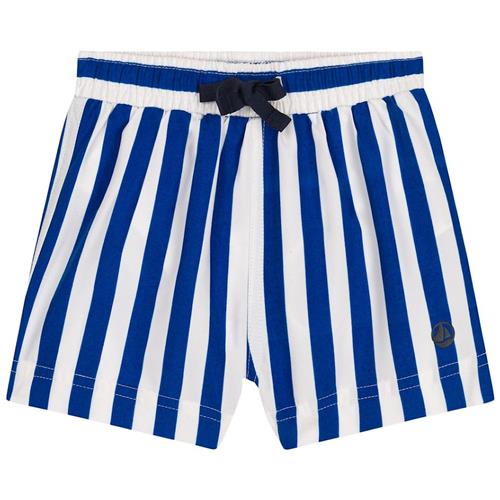 Petit Bateau Stribede Badebukser Blå 12 Months  Blå  12 måneder  Drenge