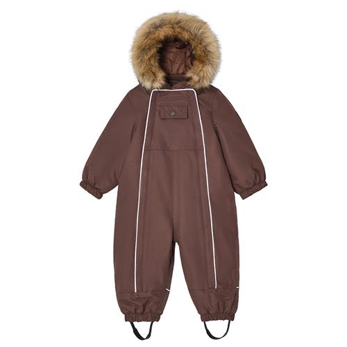 Kuling Val D'Isere Vinter-overtræksdragt Brown 86 cm  Brun  86 cm  Drenge, Piger