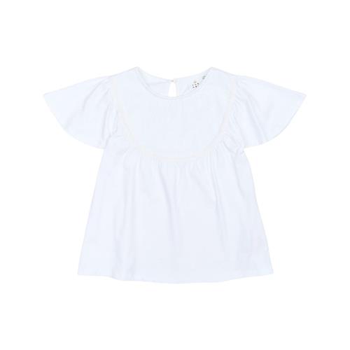 The New Navalia Til Toppen Bright White Bright White 5-6 Y  Hvid  5-6 år  Piger