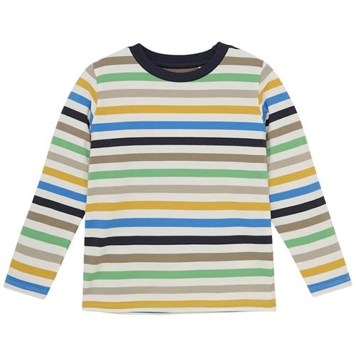 Minymo Langærmet T-shirt Blue Nights 110 cm  Blå  110 cm  Drenge