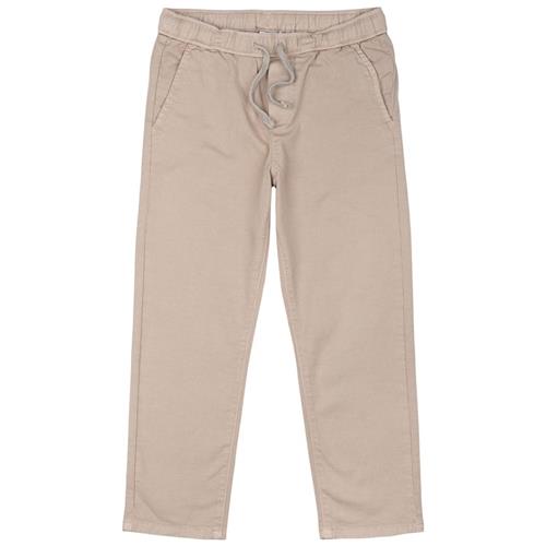 The New Connect Chinos Feather Gray Feather Gray 3-4 Y  Grå  3-4 år  Drenge, Piger
