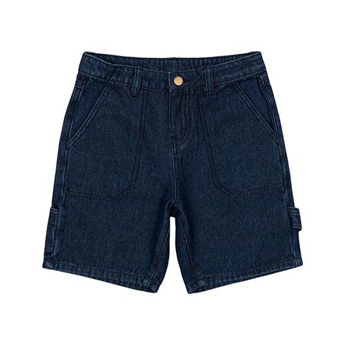 The New Navid Skøjteshorts Unwashed Denim Unwashed Denim 5-6 Y  Marineblå  5-6 år  Drenge