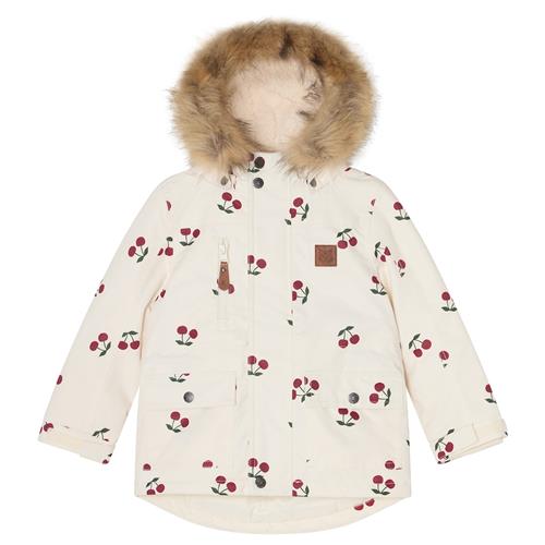 Kuling Val Thorens Parkaer Cherry  104cm  Hvid  104 cm  Drenge, Piger