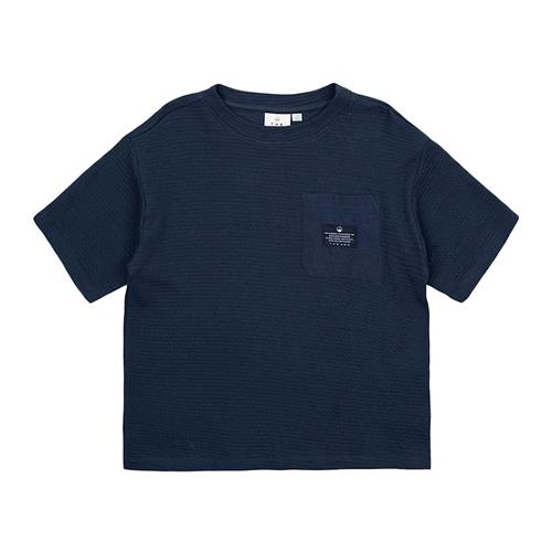 The New Nudvig Tee Mood Indigo Mood Indigo 7-8 Y  Marineblå  7-8 år  Drenge