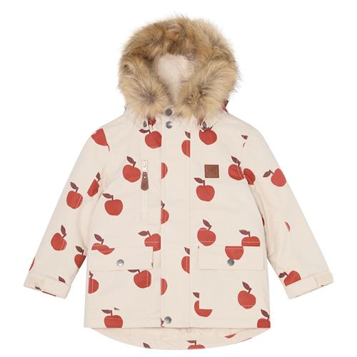 Kuling Val Thorens Parkaer Foggy White Big Apple  116 cm  Hvid  116 cm  Drenge, Piger