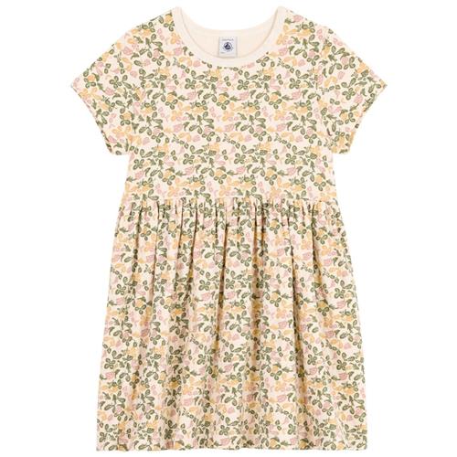 Petit Bateau Blomstret Kjole Cremefarvet 4 Y  Creme  4 år  Piger