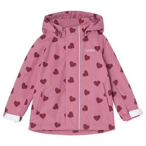 Kuling Sarek Skijakke Mauve Hearts  140 cm  Lilla  140 cm  Drenge, Piger