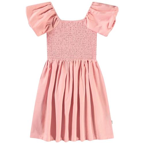 Molo Cherisla Short-Sleeved Dress Rosequartz 98/104 cm  Lyserød  98/104 cm  Piger