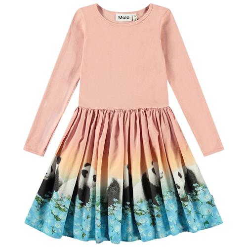 Molo Casie Long-Sleeved Dress Pandamazing 158/164 cm  Lyserød  158/164 cm  Piger