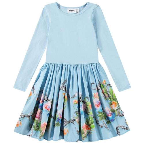 Molo Casie Long-Sleeved Dress Celebration 92/98 cm  Blå  92/98 cm  Piger