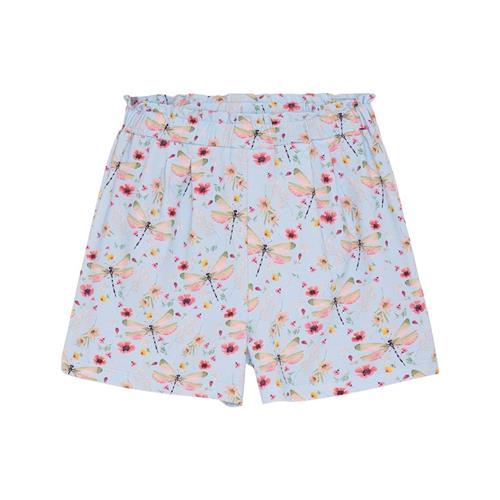 Minymo GOTS Shorts Aop Skyway 86 cm  Blå  86 cm  Piger