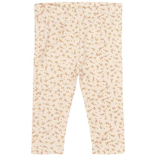 The New Siblings GOTS Nora Leggings White Swan White Swan 68 cm  Creme  68 cm  Piger