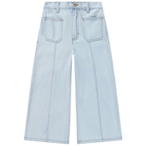 Molo Adionella Woven Pants Bleached Drapy 110 cm  Blå  110 cm  Piger