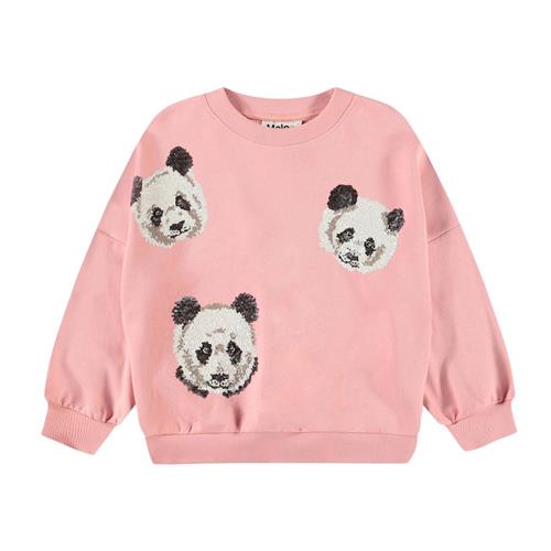 Molo Marika Sweatshirt Rosequartz 92 cm  Lyserød  92 cm  Piger