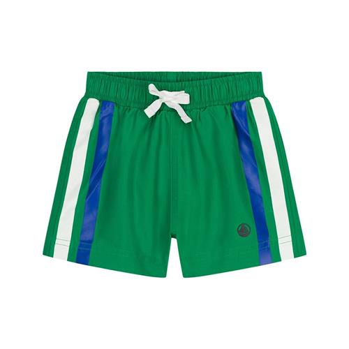 Petit Bateau Badebukser Med Striber Grøn 24 Months  Grøn  24 måneder  Drenge