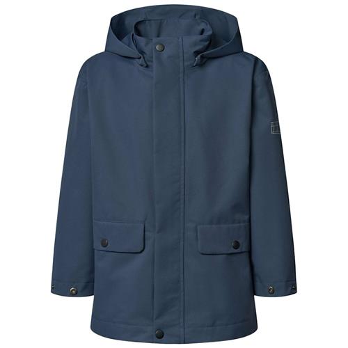 Molo Windy Rain Jacket Mood Blue 110/116 cm  Marineblå  110/116 cm  Drenge, Piger