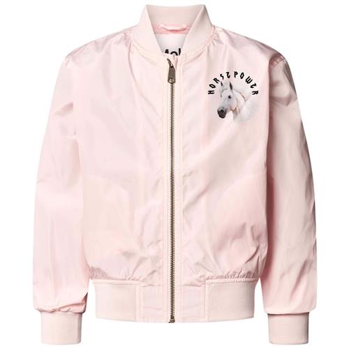 Molo Haliva Jacket Racing Horses 122 cm  Lyserød  122 cm  Drenge, Piger