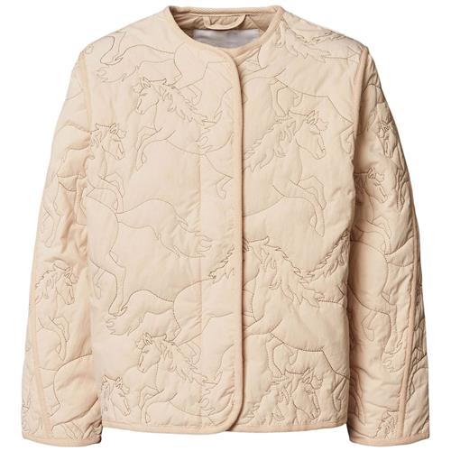 Molo Holley Quilted Jacket Brazilian Sand 128 cm  Beige  128 cm  Drenge, Piger