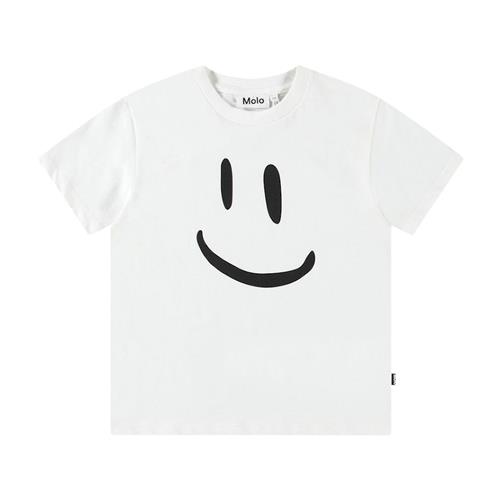Molo Roxo T-Shirt White 98 cm  Hvid  98 cm  Drenge, Piger