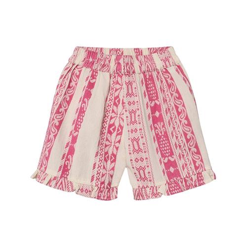Fliink Addie Shorts Cloud Dancer Pink Stripe 18 months  Lyserød  18 måneder  Piger