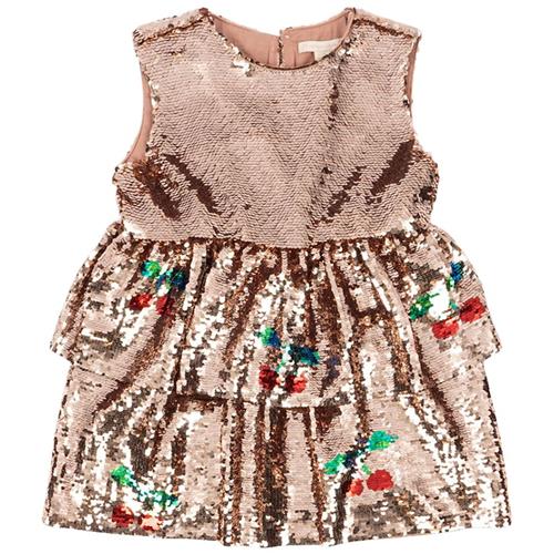 Konges Sløjd Lulu Party Dress Brazilian Sand 3 Y  Creme  3 år  Piger