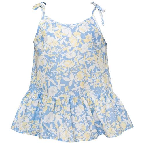 Paade Mode Blomstret Top Anemone Blue 10 Y  Blå  10 år  Piger