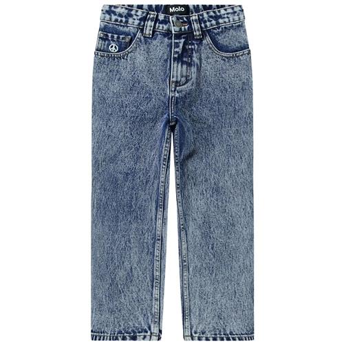 Molo Aska Woven Pants Contrast Stone 116 cm  Blå  116 cm  Drenge, Piger