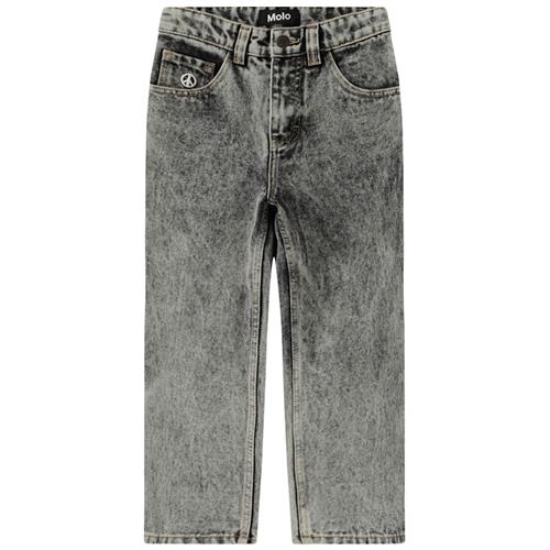 Molo Aska Woven Pants Grey Stonewash 164 cm  Grå  164 cm  Drenge, Piger